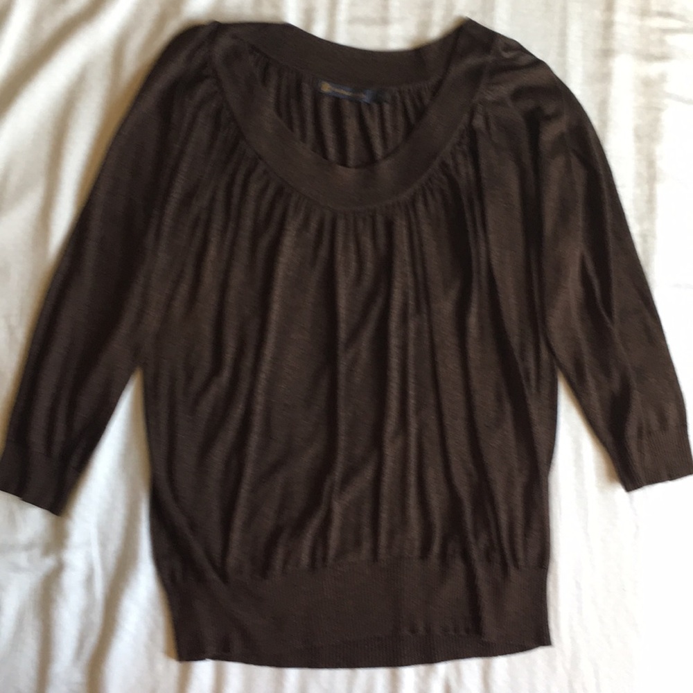 Brown sweater xl